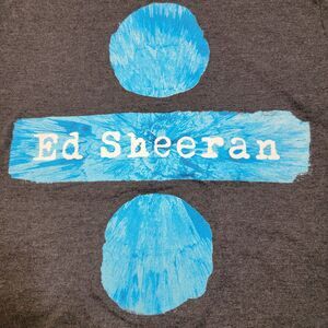 EI-LO Ed Sheeran Graphic Tee SS Dark Grey - Size Small